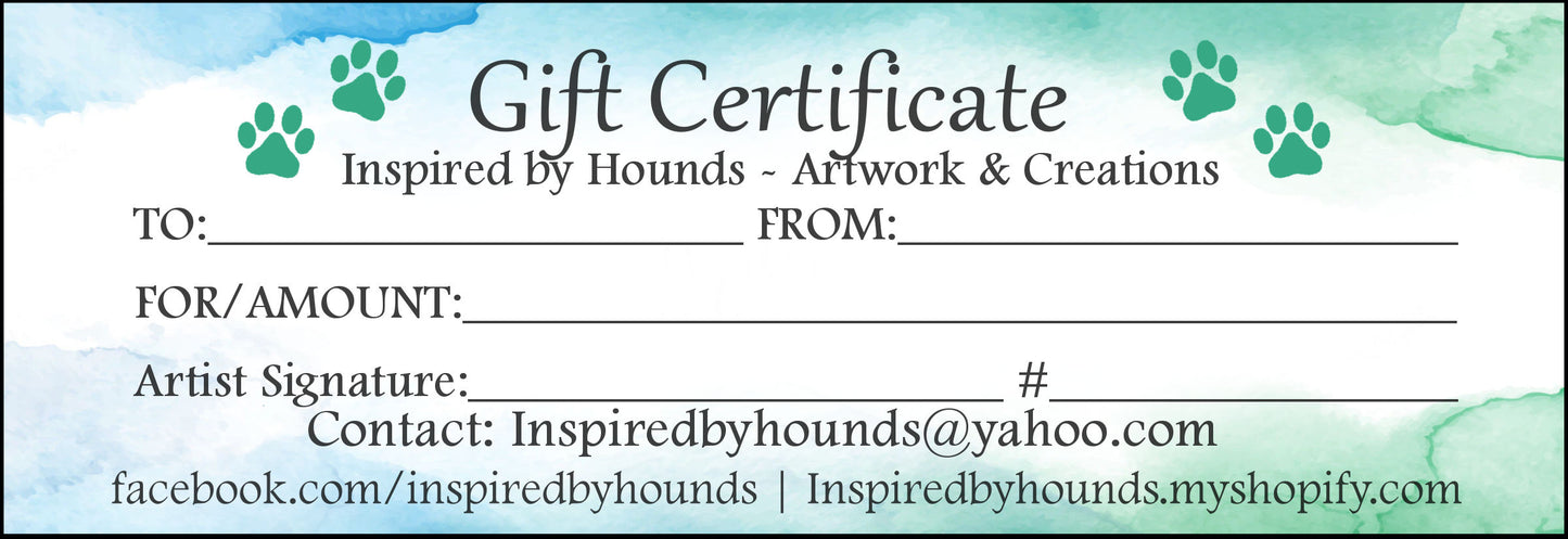 Gift Certificate
