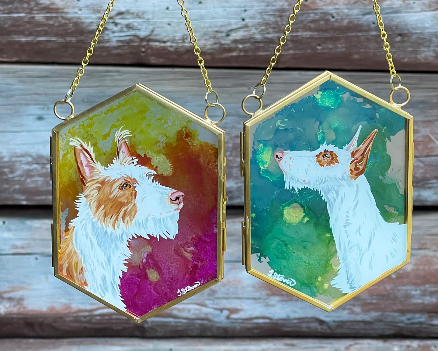 CUSTOM Glass Painting- Medium Sizes