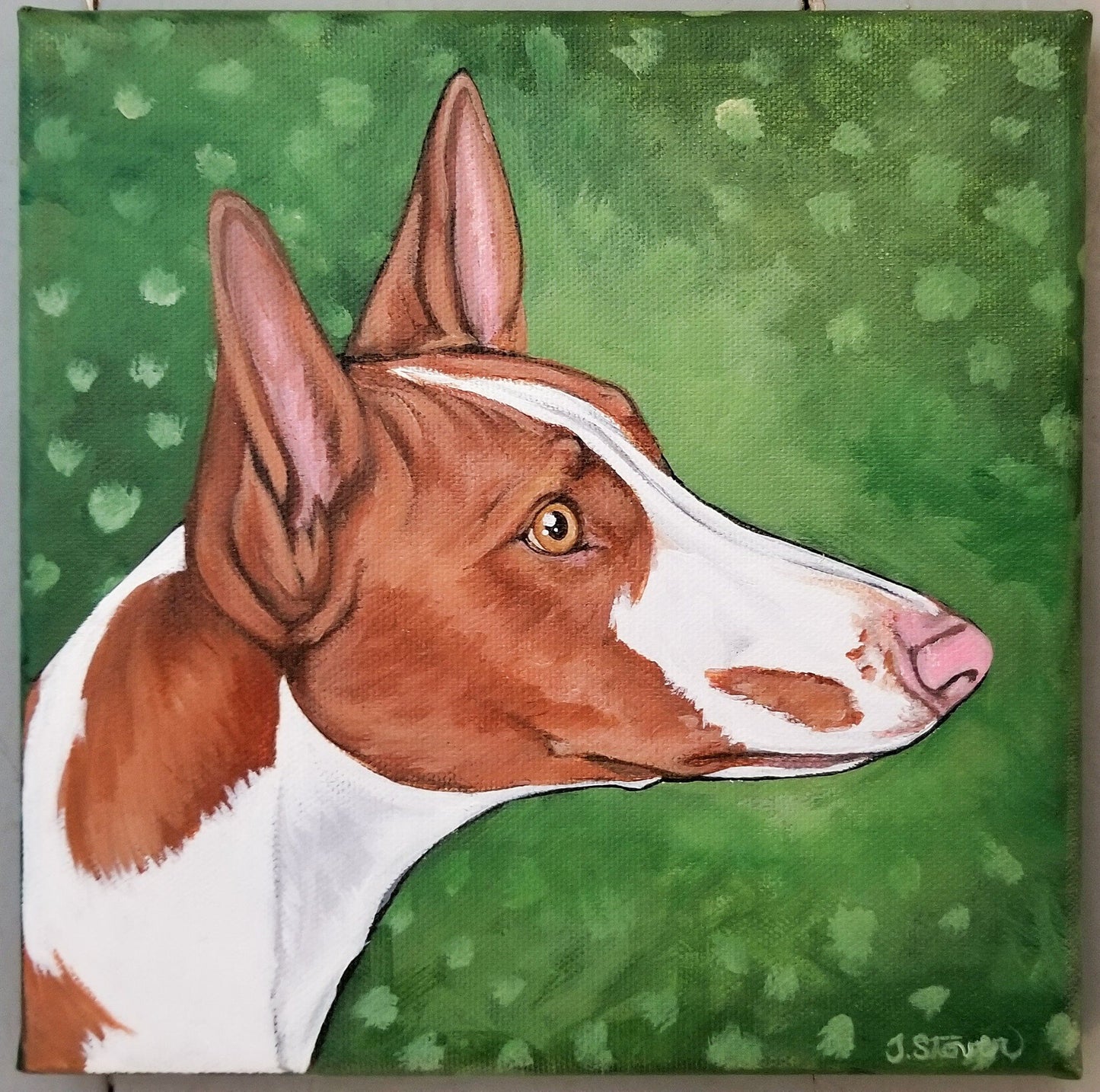 CUSTOM PAINTED Pet Portraits - Small Sizes