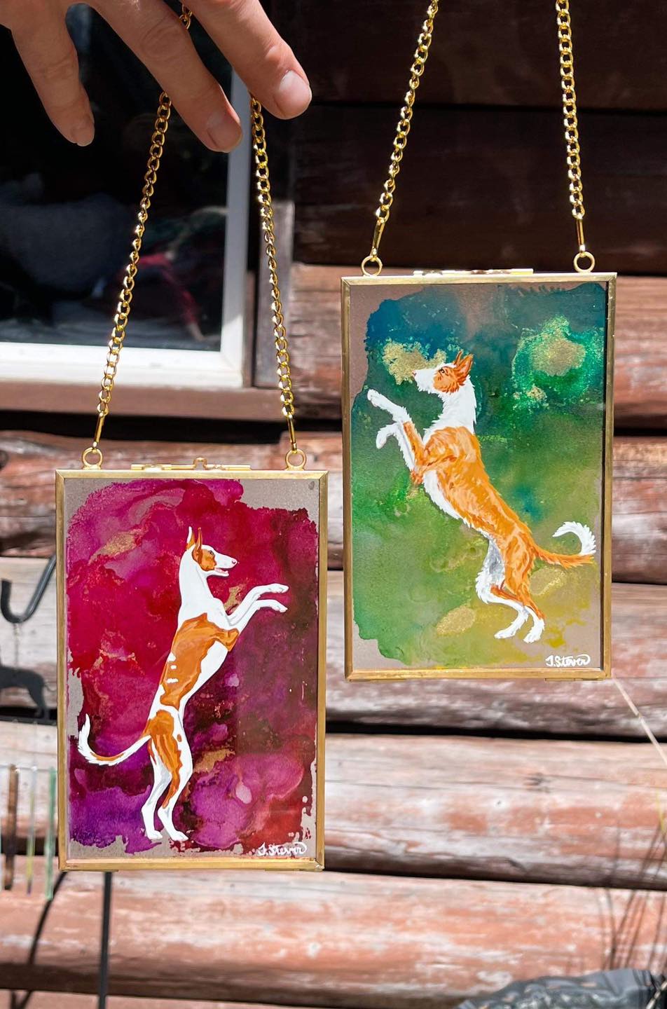 CUSTOM Glass Painting- Large Sizes