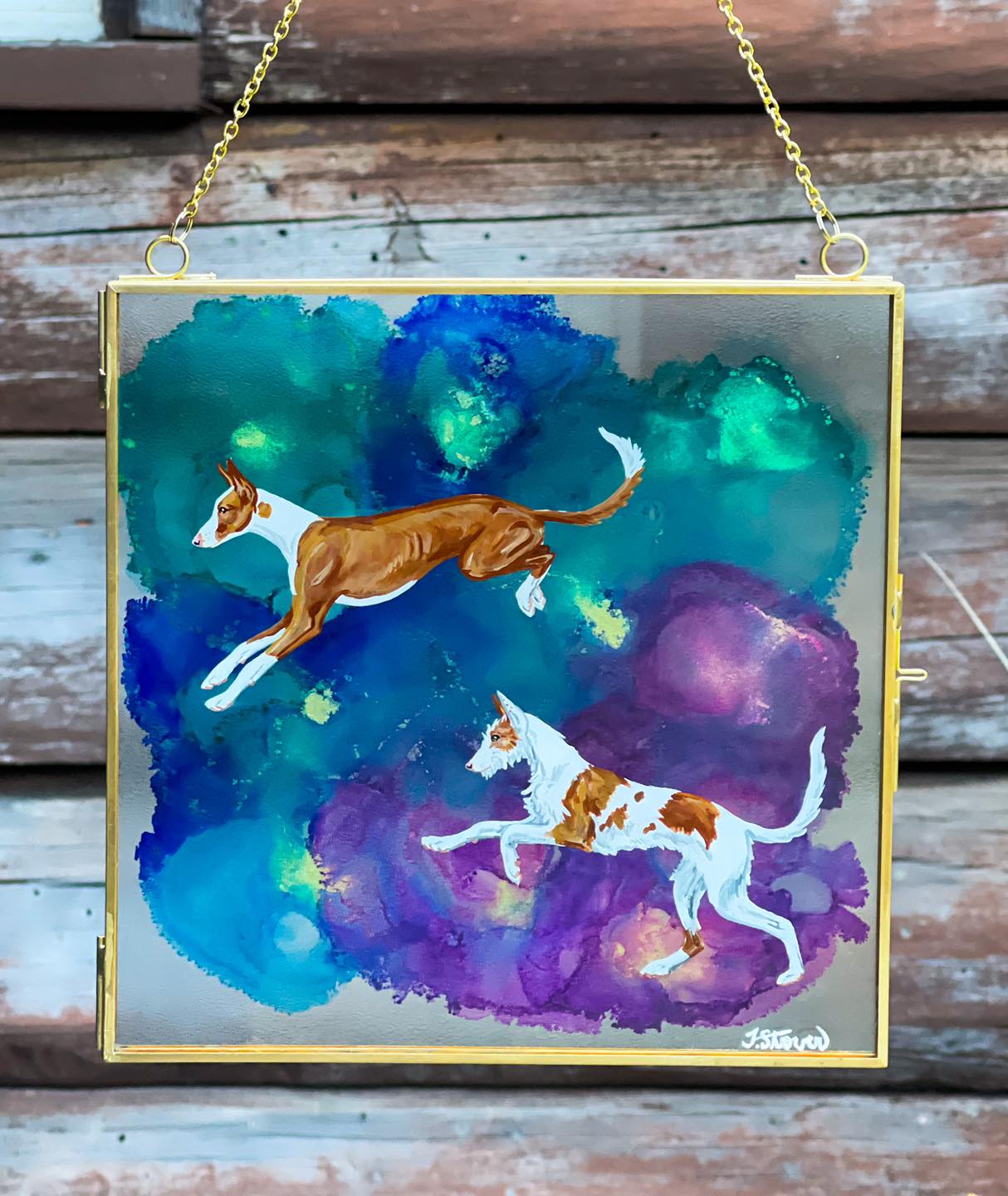 CUSTOM Glass Painting- Large Sizes