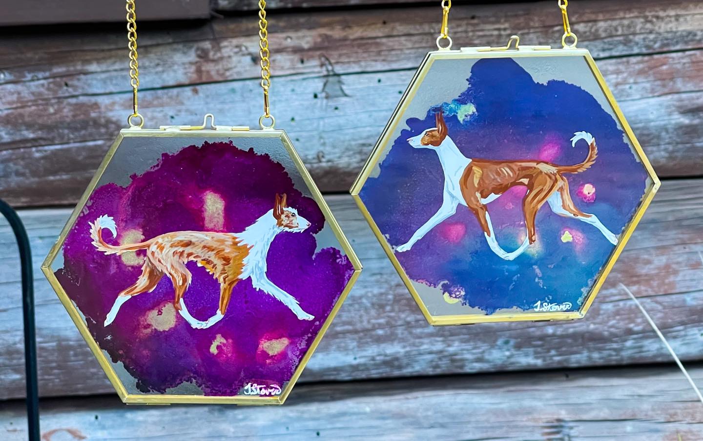CUSTOM Glass Painting- Small Sizes